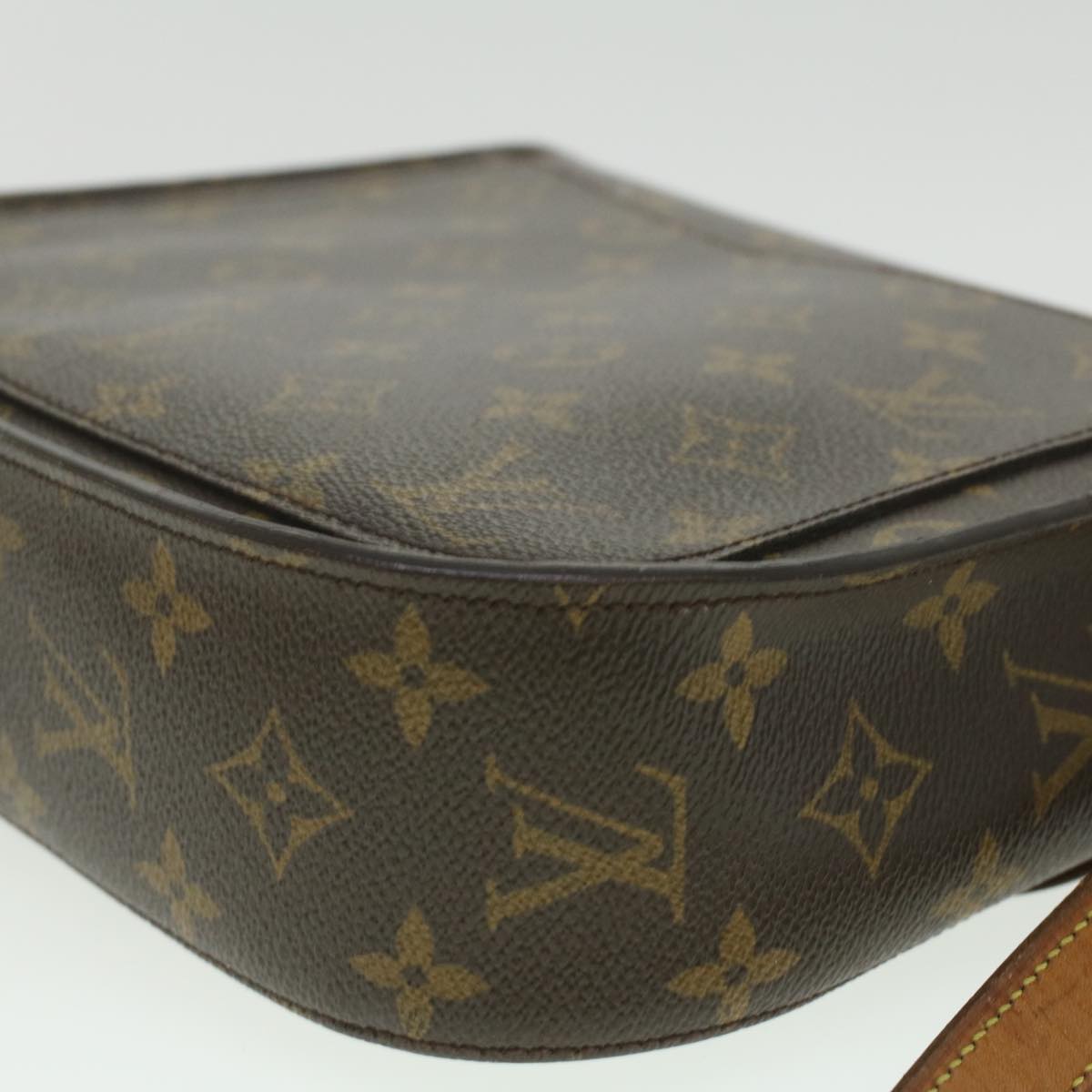 LOUIS VUITTON Monogram Saint Cloud GM Shoulder Bag M51242 LV 37161