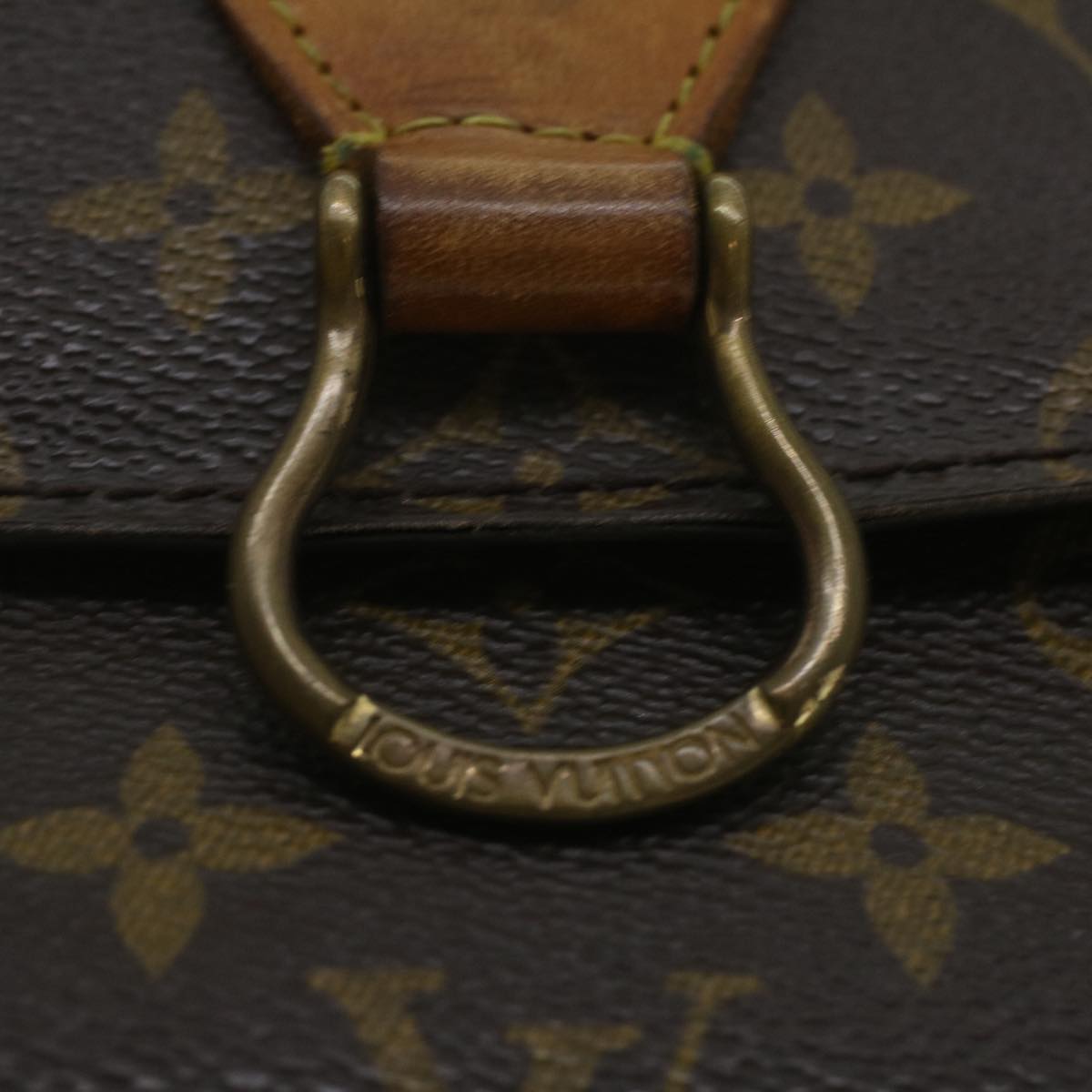 LOUIS VUITTON Monogram Saint Cloud GM Shoulder Bag M51242 LV 37161
