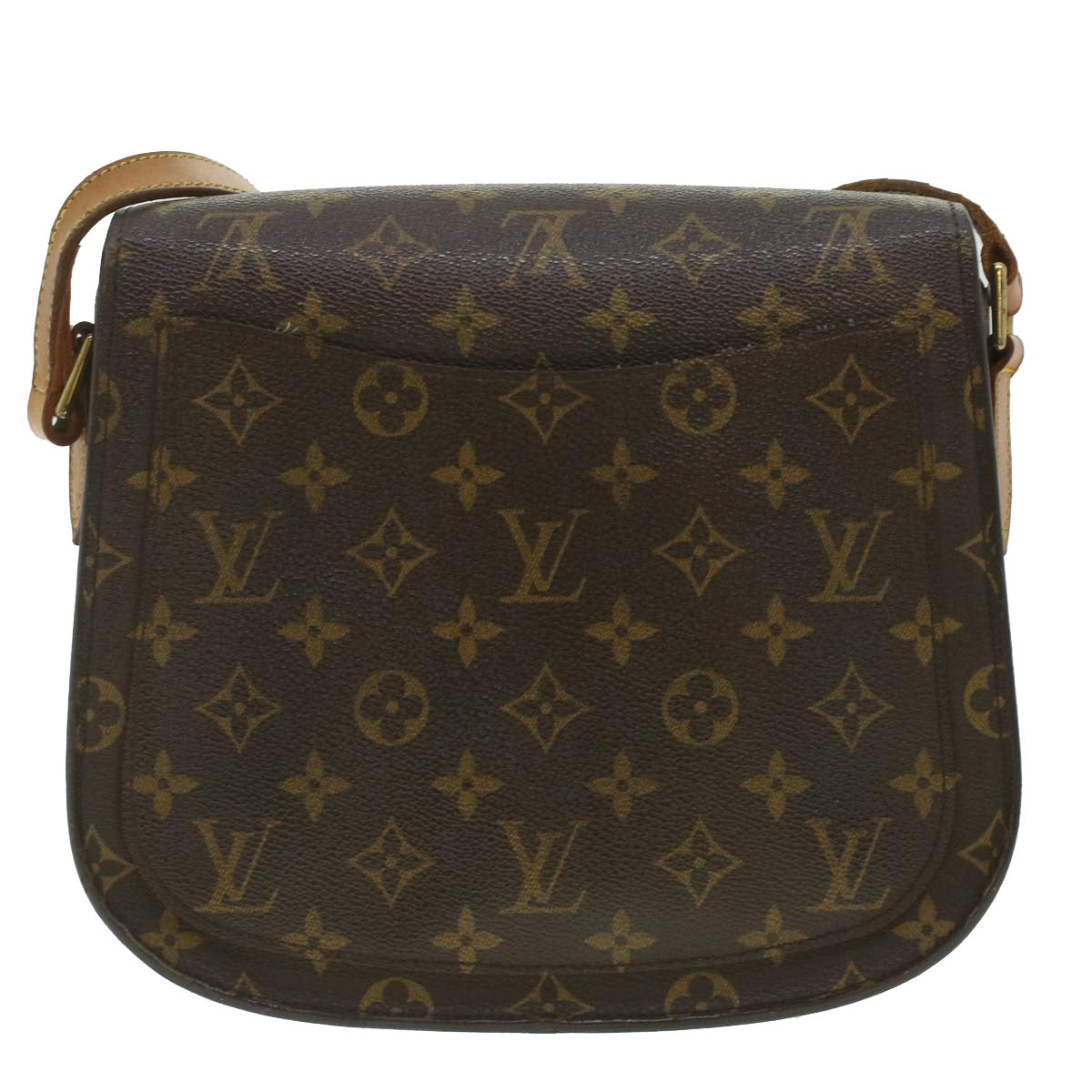 LOUIS VUITTON Monogram Saint Cloud GM Shoulder Bag M51242 LV 37161