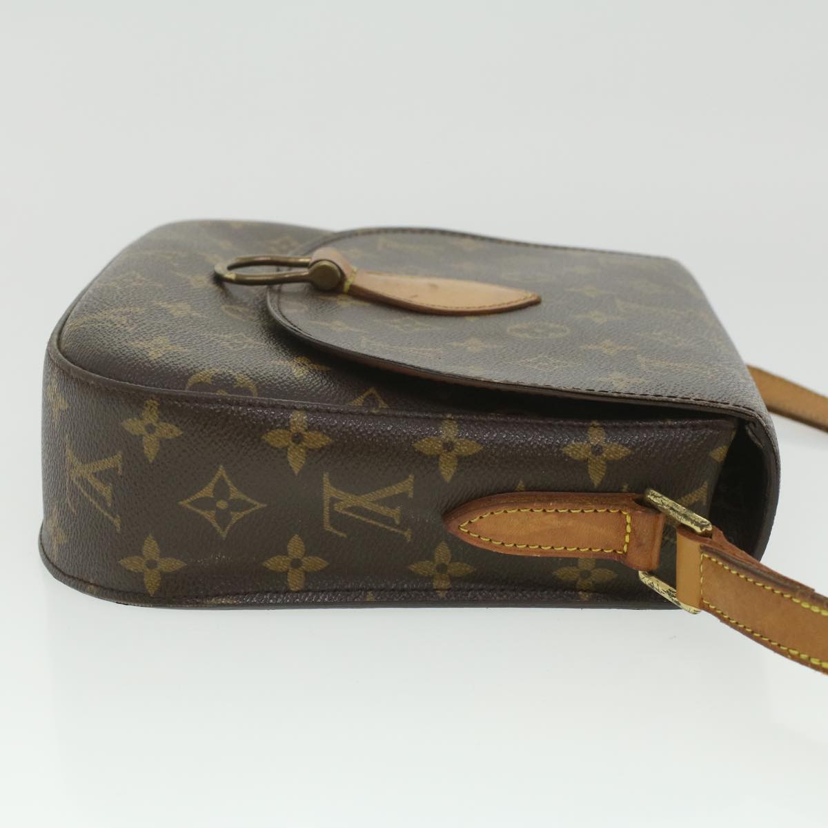 LOUIS VUITTON Monogram Saint Cloud GM Shoulder Bag M51242 LV 37161
