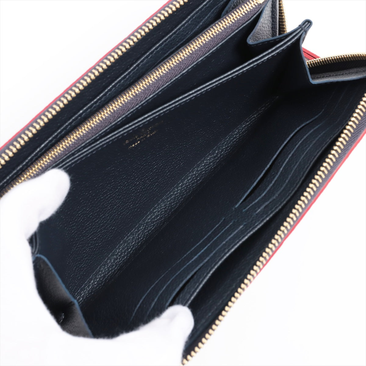 Louis Vuitton Implant  Wallet M62121 Marine Round Jeep Wallet