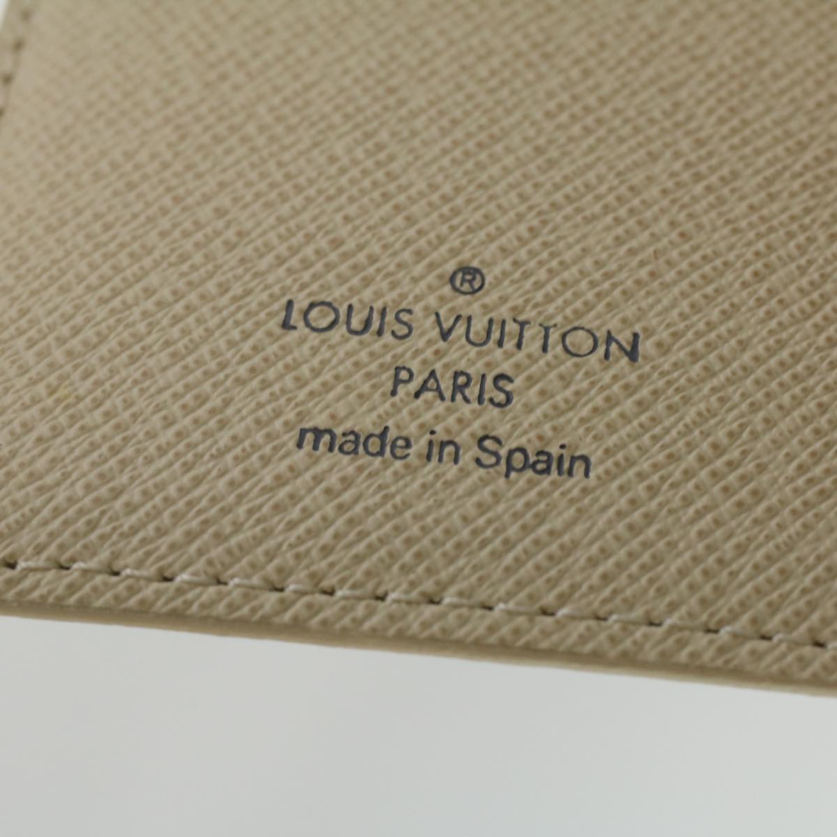 LOUIS VUITTON Damier Azur Agenda PM Day Planner Cover R20706 LV 37224