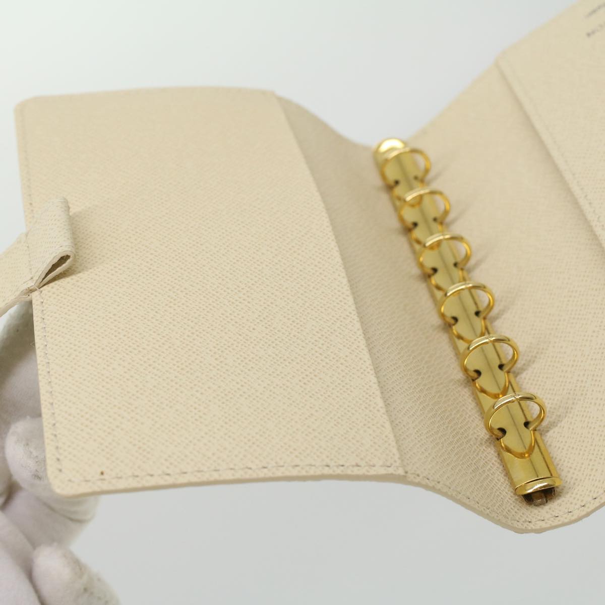 LOUIS VUITTON Damier Azur Agenda PM Day Planner Cover R20706 LV 37224