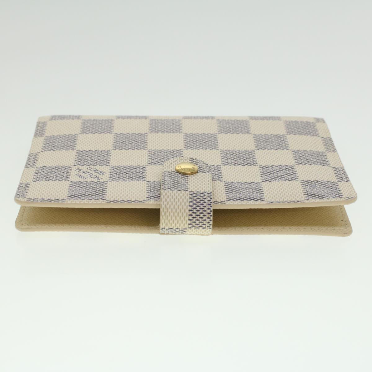 LOUIS VUITTON Damier Azur Agenda PM Day Planner Cover R20706 LV 37224