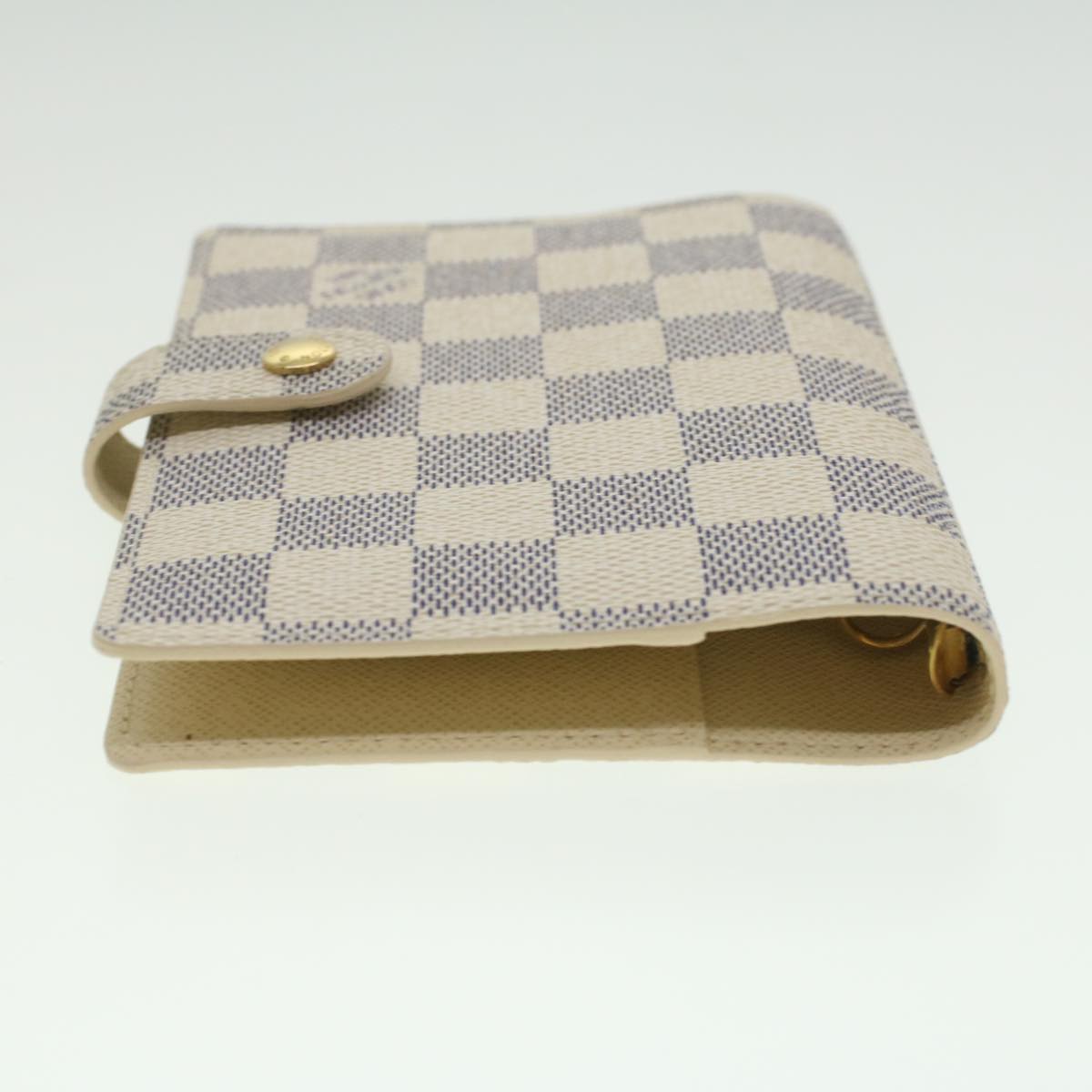 LOUIS VUITTON Damier Azur Agenda PM Day Planner Cover R20706 LV 37224