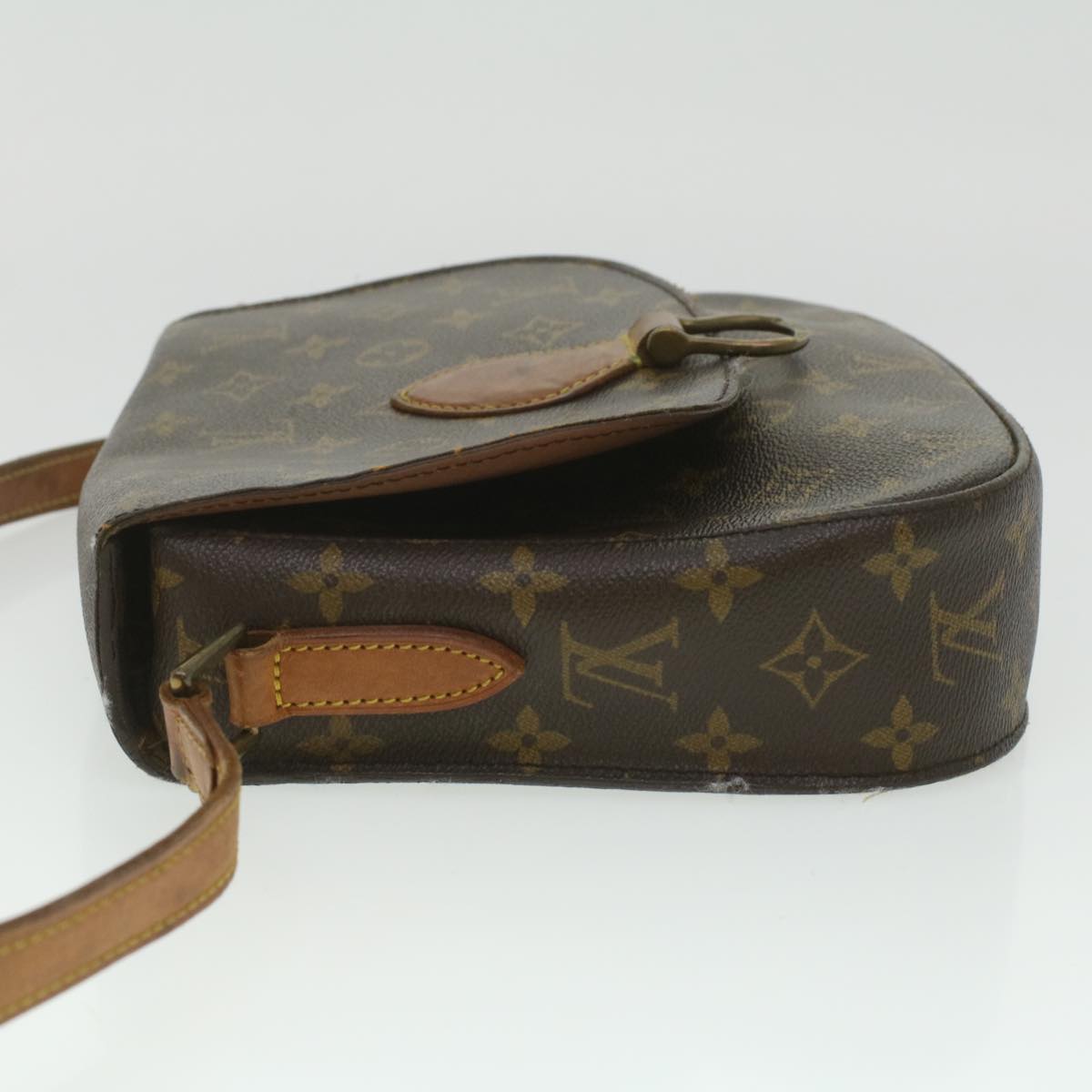 LOUIS VUITTON Monogram Saint Cloud GM Shoulder Bag M51242 LV 37267