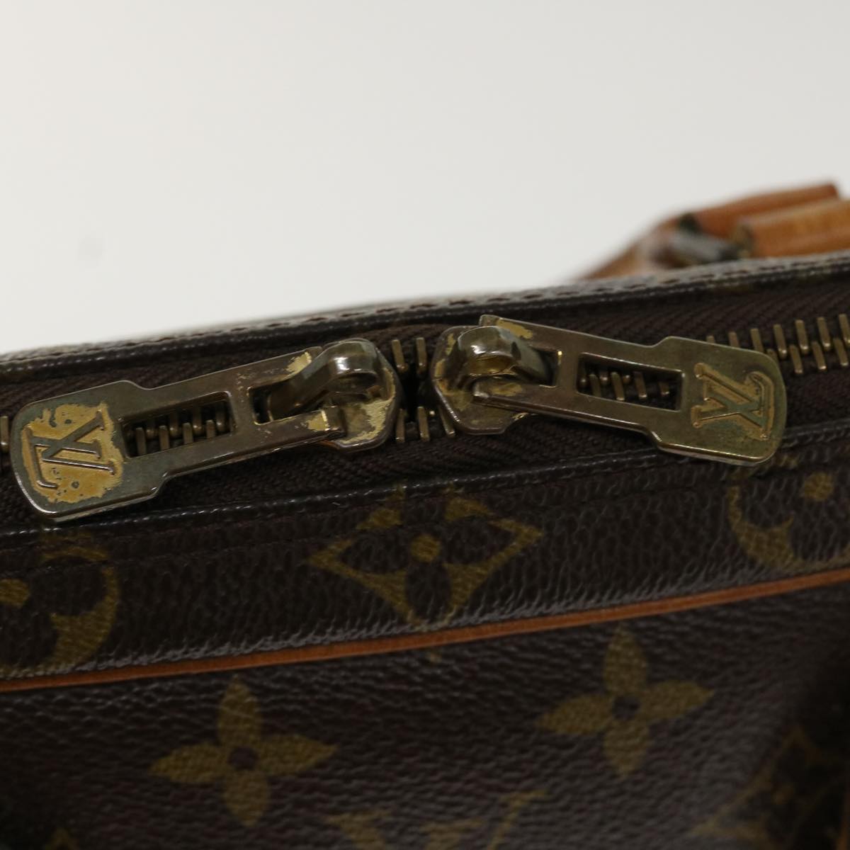 LOUIS VUITTON Monogram Porte Documents Voyage Business Bag M52005 LV 37316