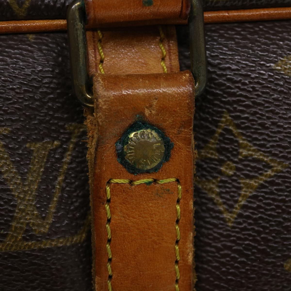 LOUIS VUITTON Monogram Porte Documents Voyage Business Bag M52005 LV 37316