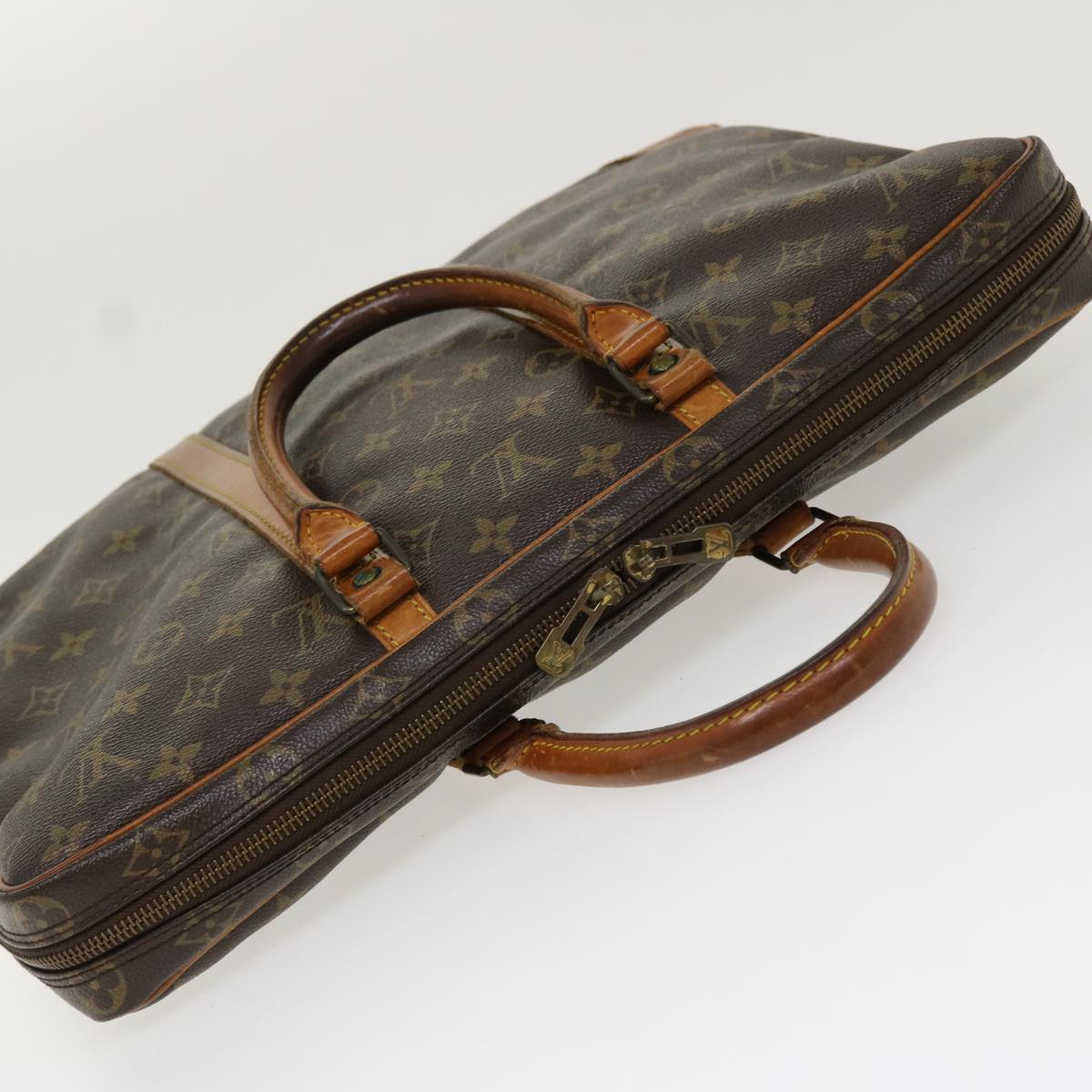 LOUIS VUITTON Monogram Porte Documents Voyage Business Bag M52005 LV 37316