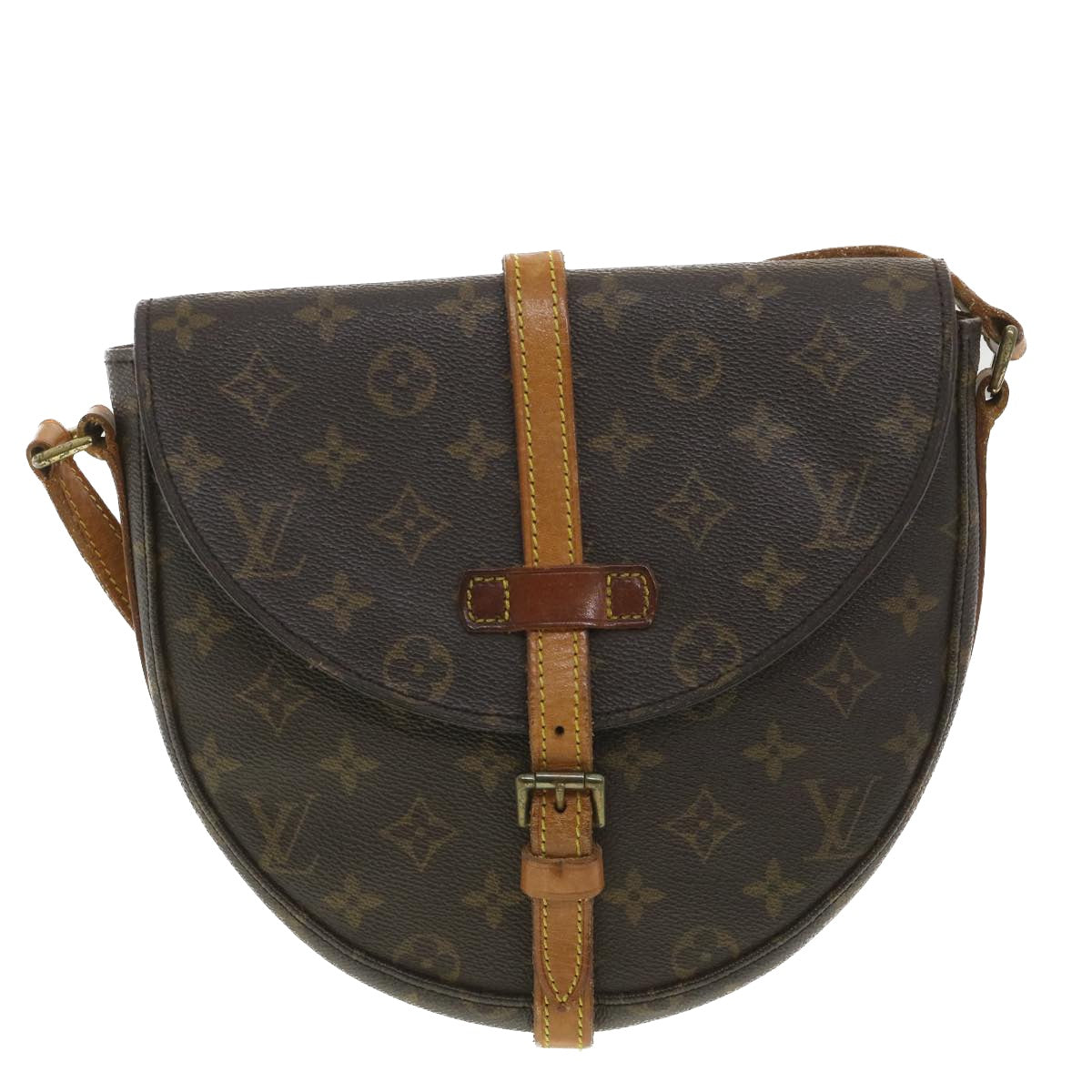 LOUIS VUITTON Monogram Chantilly MM Shoulder Bag M51233 LV 37322