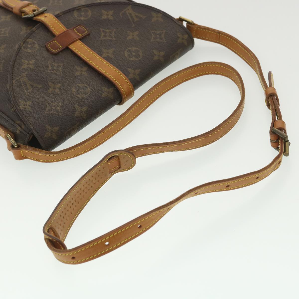 LOUIS VUITTON Monogram Chantilly MM Shoulder Bag M51233 LV 37322