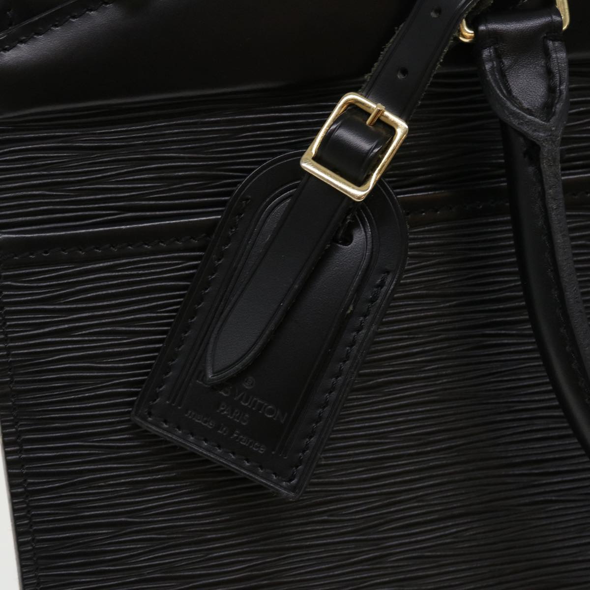 LOUIS VUITTON Epi Riviera Hand Bag Noir M48182 LV 37332