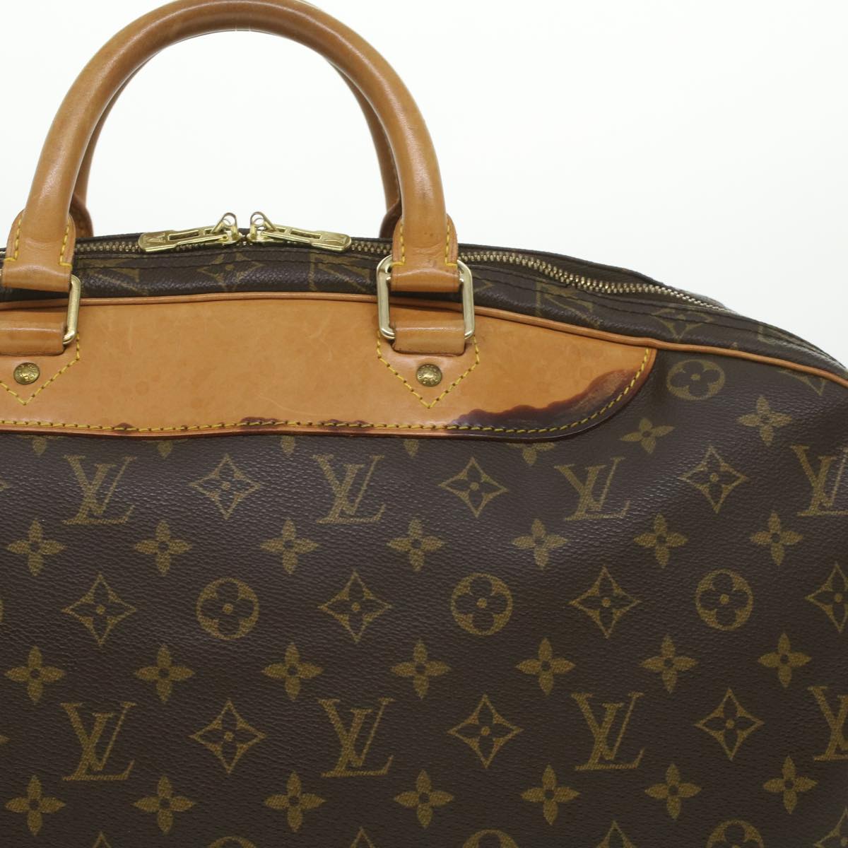 LOUIS VUITTON Monogram Alize 24H Travel Boston Bag M41399 LV 37353