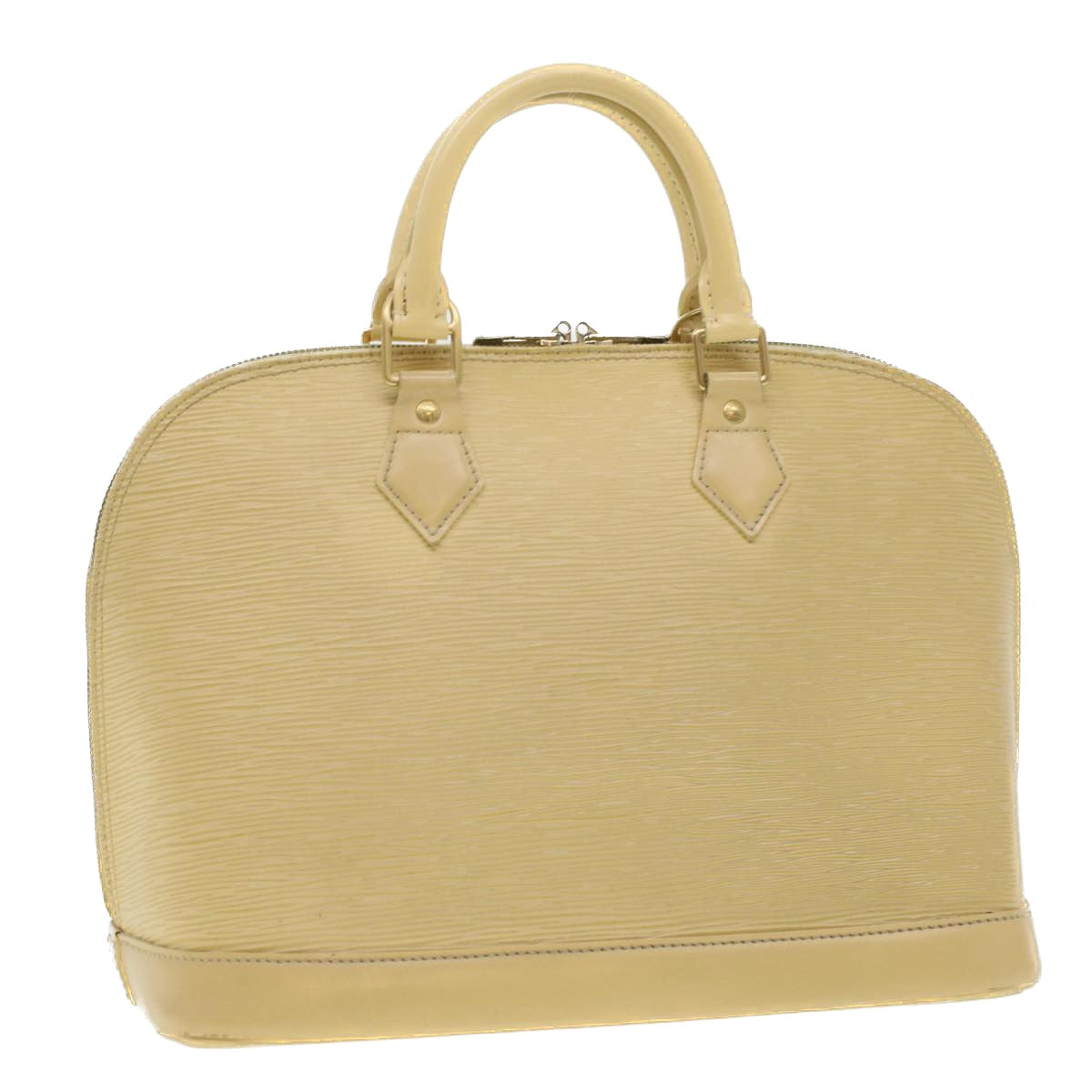 LOUIS VUITTON Epi Alma Hand Bag White Vanilla M5214A LV 37386