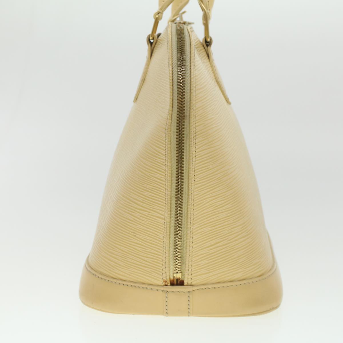 LOUIS VUITTON Epi Alma Hand Bag White Vanilla M5214A LV 37386