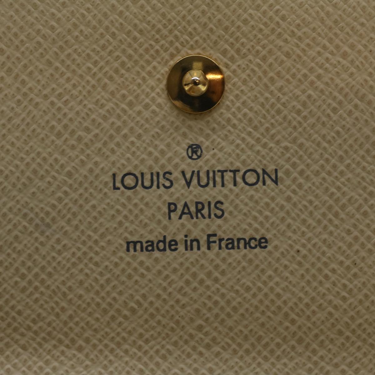 LOUIS VUITTON Damier Azur Portefeuille Elise Trifold Wallet N61733 LV 37390
