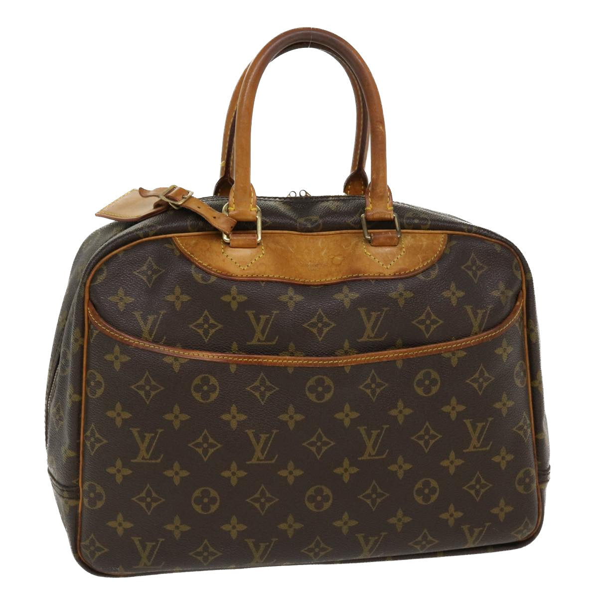 LOUIS VUITTON Monogram Deauville Hand Bag M47270 LV 37431