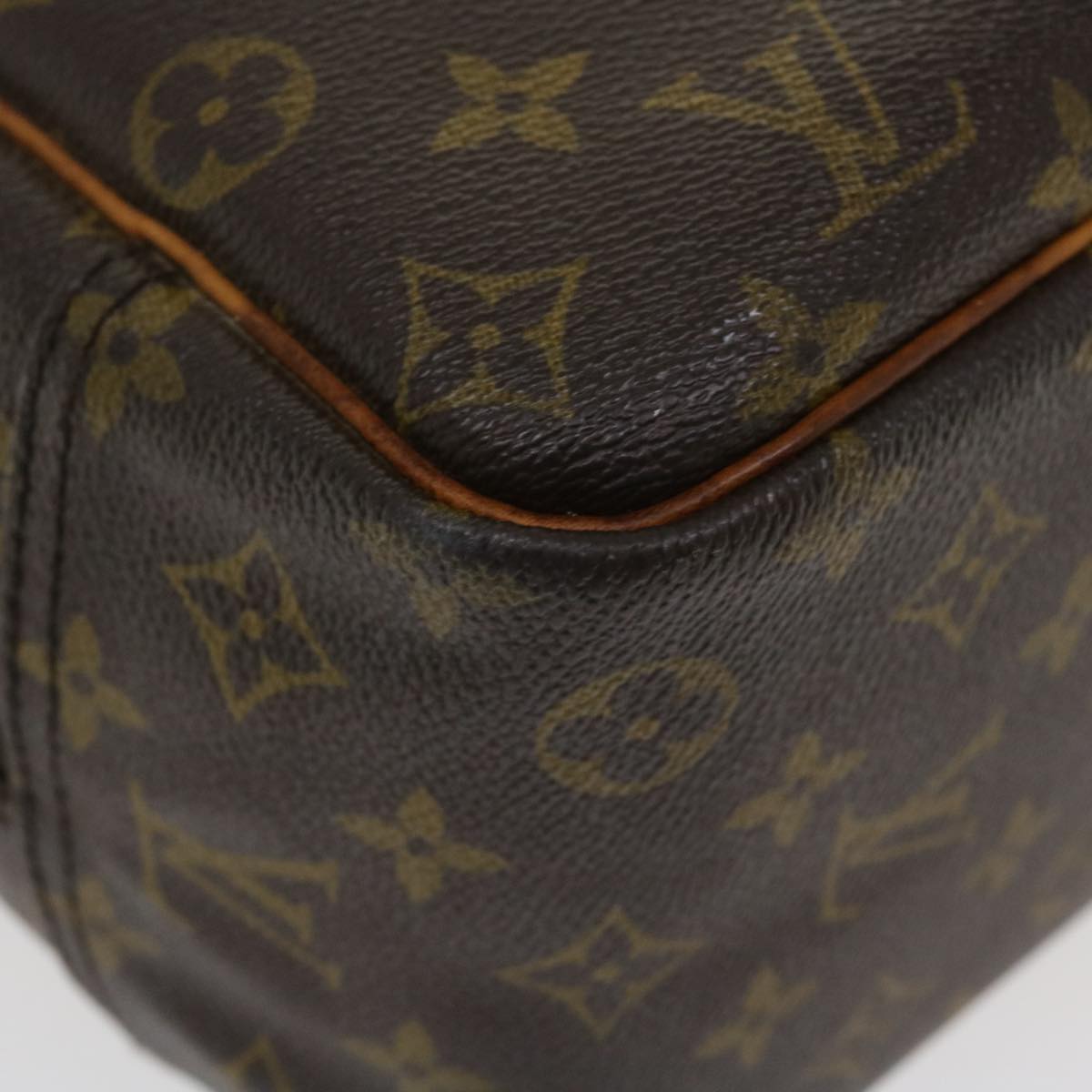LOUIS VUITTON Monogram Deauville Hand Bag M47270 LV 37431