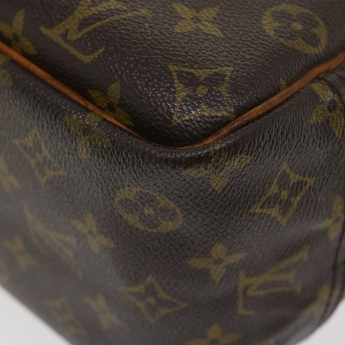 LOUIS VUITTON Monogram Deauville Hand Bag M47270 LV 37431