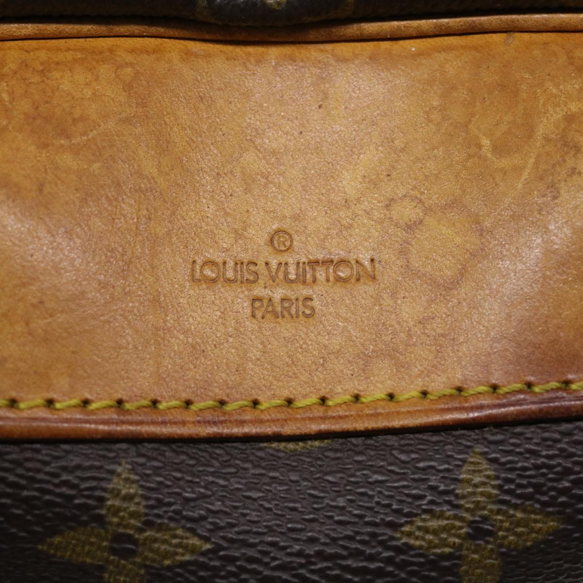 LOUIS VUITTON Monogram Deauville Hand Bag M47270 LV 37431