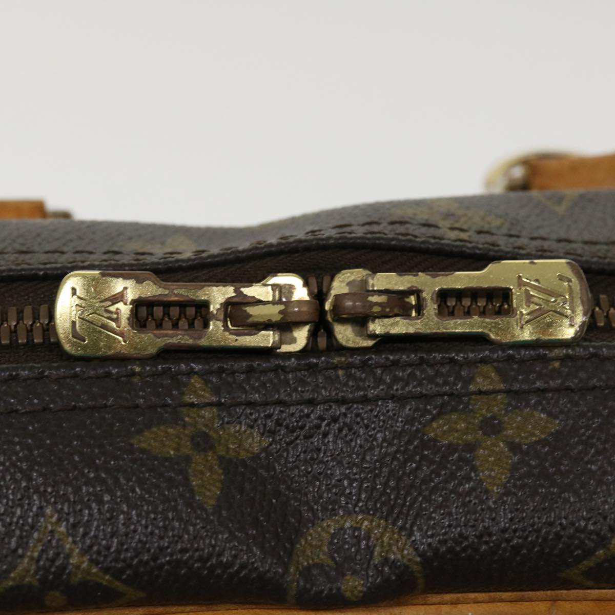 LOUIS VUITTON Monogram Deauville Hand Bag M47270 LV 37431