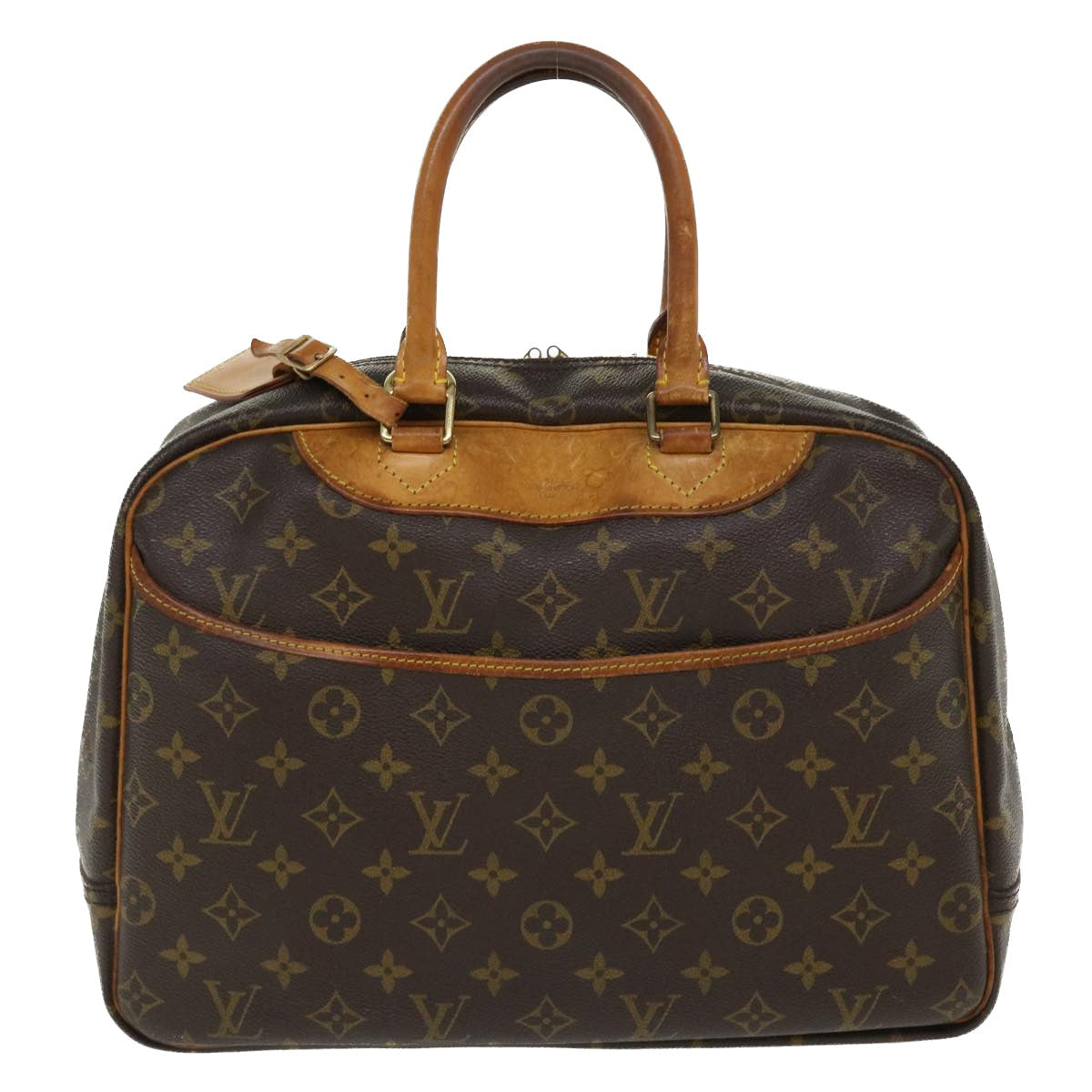 LOUIS VUITTON Monogram Deauville Hand Bag M47270 LV 37431