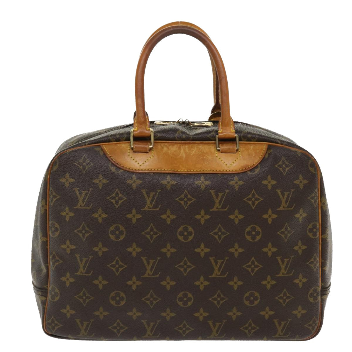 LOUIS VUITTON Monogram Deauville Hand Bag M47270 LV 37431