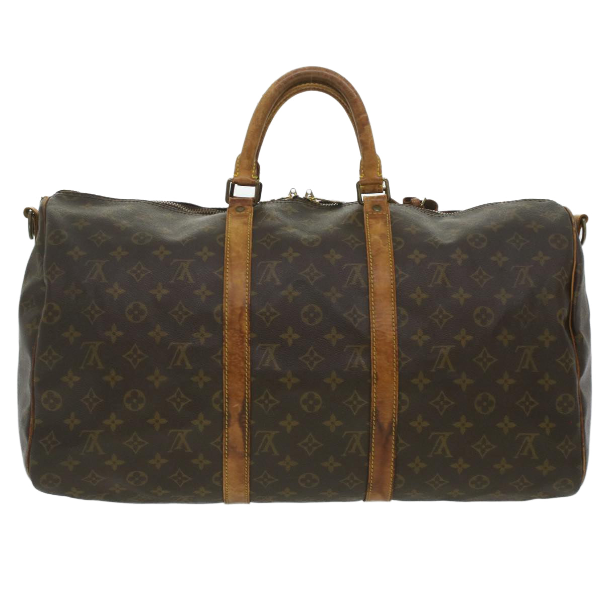 LOUIS VUITTON Monogram Keepall Bandouliere 50 Boston Bag M41416 LV 37440