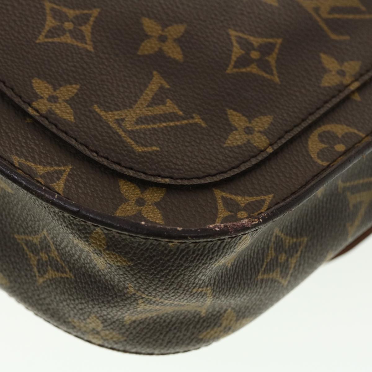 LOUIS VUITTON Monogram Saint Cloud GM Shoulder Bag M51242 LV 37463