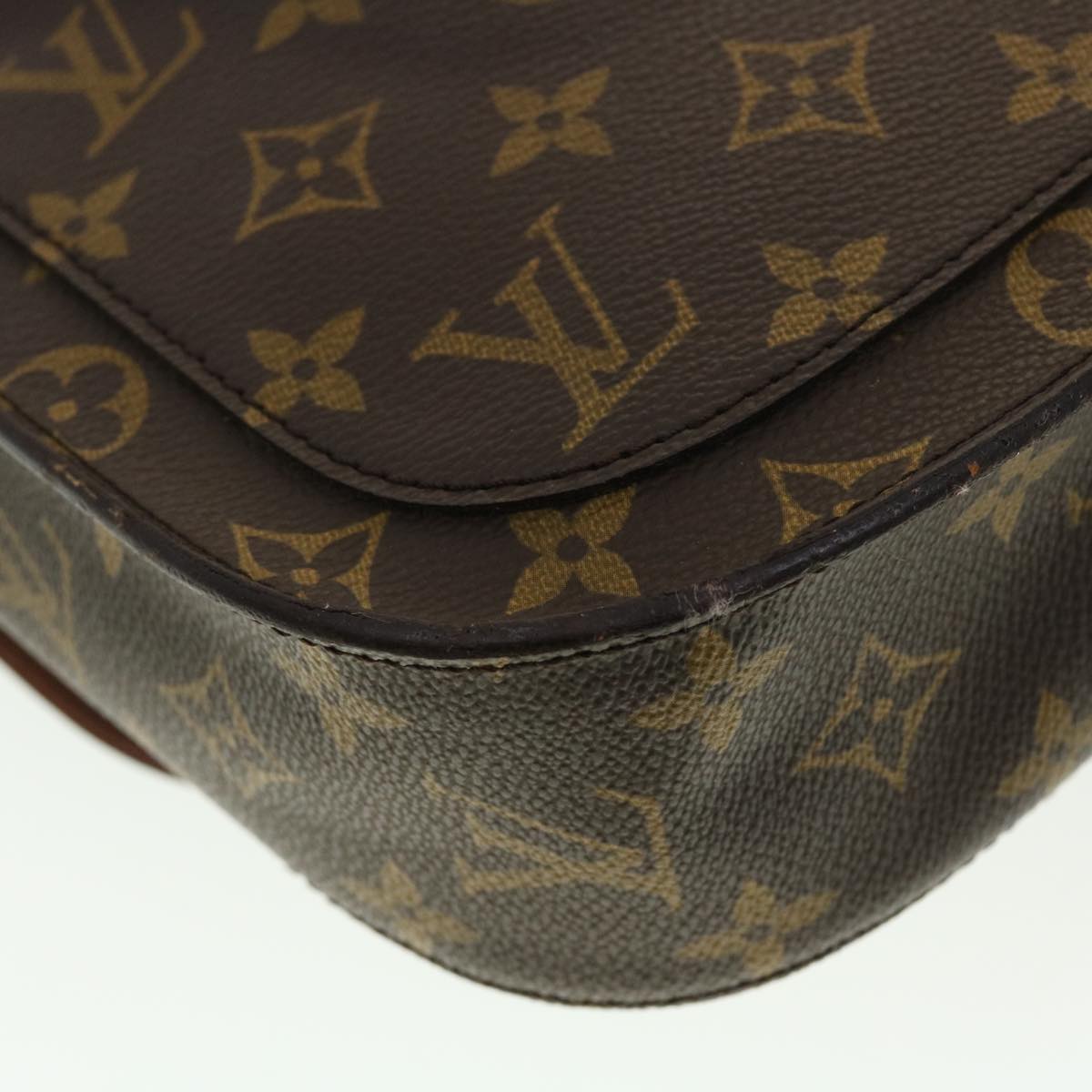 LOUIS VUITTON Monogram Saint Cloud GM Shoulder Bag M51242 LV 37463
