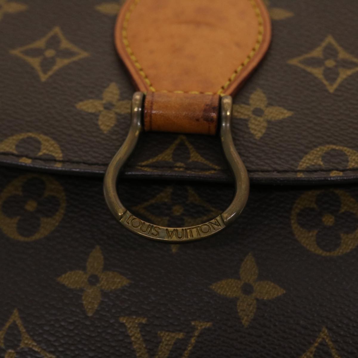 LOUIS VUITTON Monogram Saint Cloud GM Shoulder Bag M51242 LV 37463