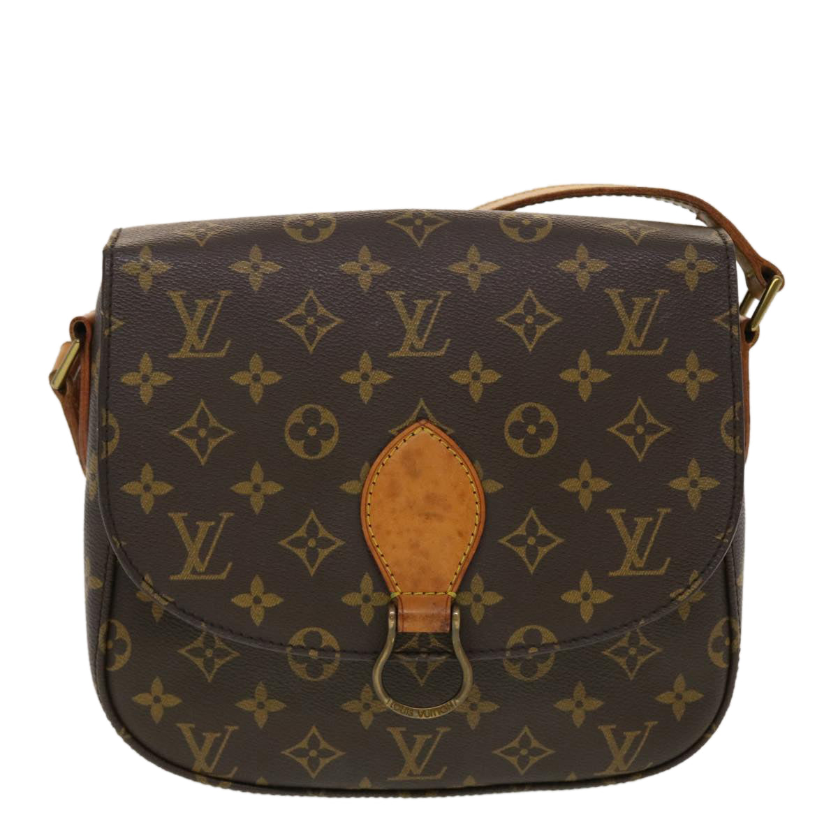 LOUIS VUITTON Monogram Saint Cloud GM Shoulder Bag M51242 LV 37463