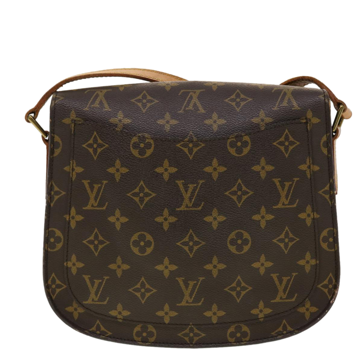 LOUIS VUITTON Monogram Saint Cloud GM Shoulder Bag M51242 LV 37463