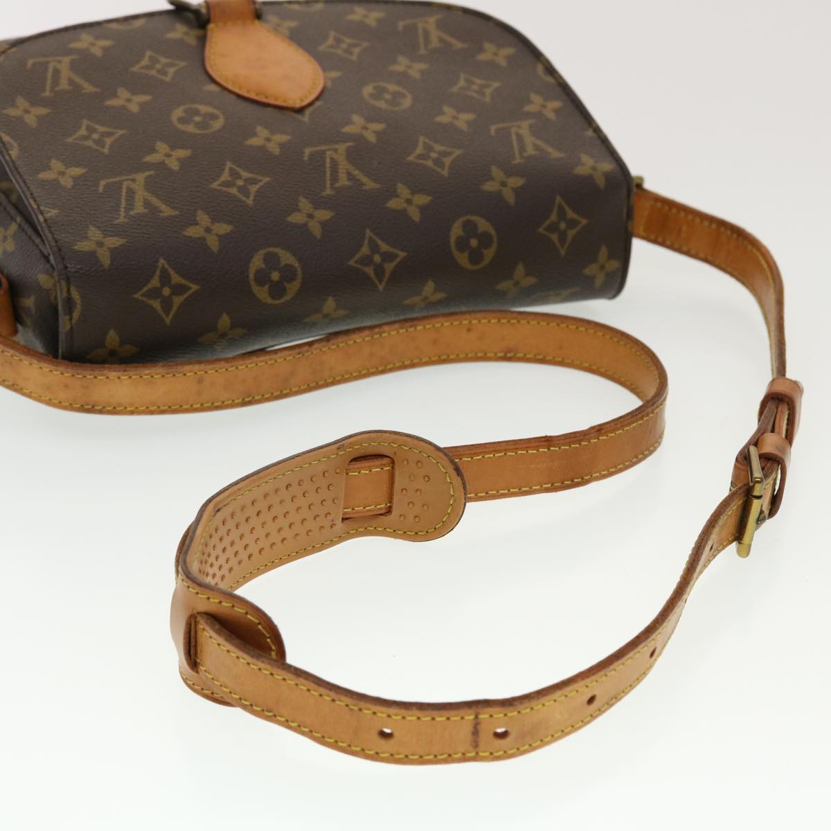 LOUIS VUITTON Monogram Saint Cloud GM Shoulder Bag M51242 LV 37463