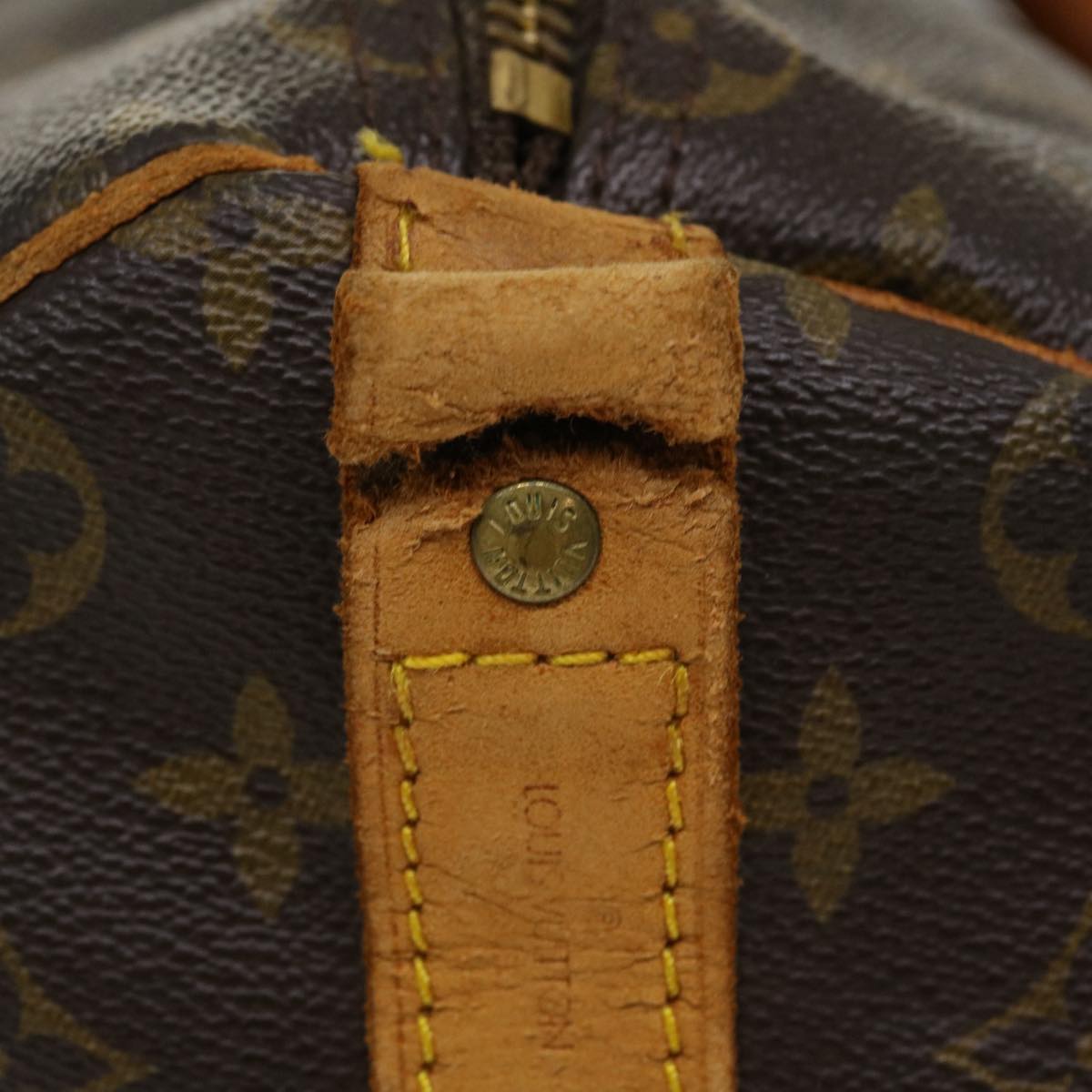 LOUIS VUITTON Monogram Keepall Bandouliere 50 Boston Bag M41416 LV 37474
