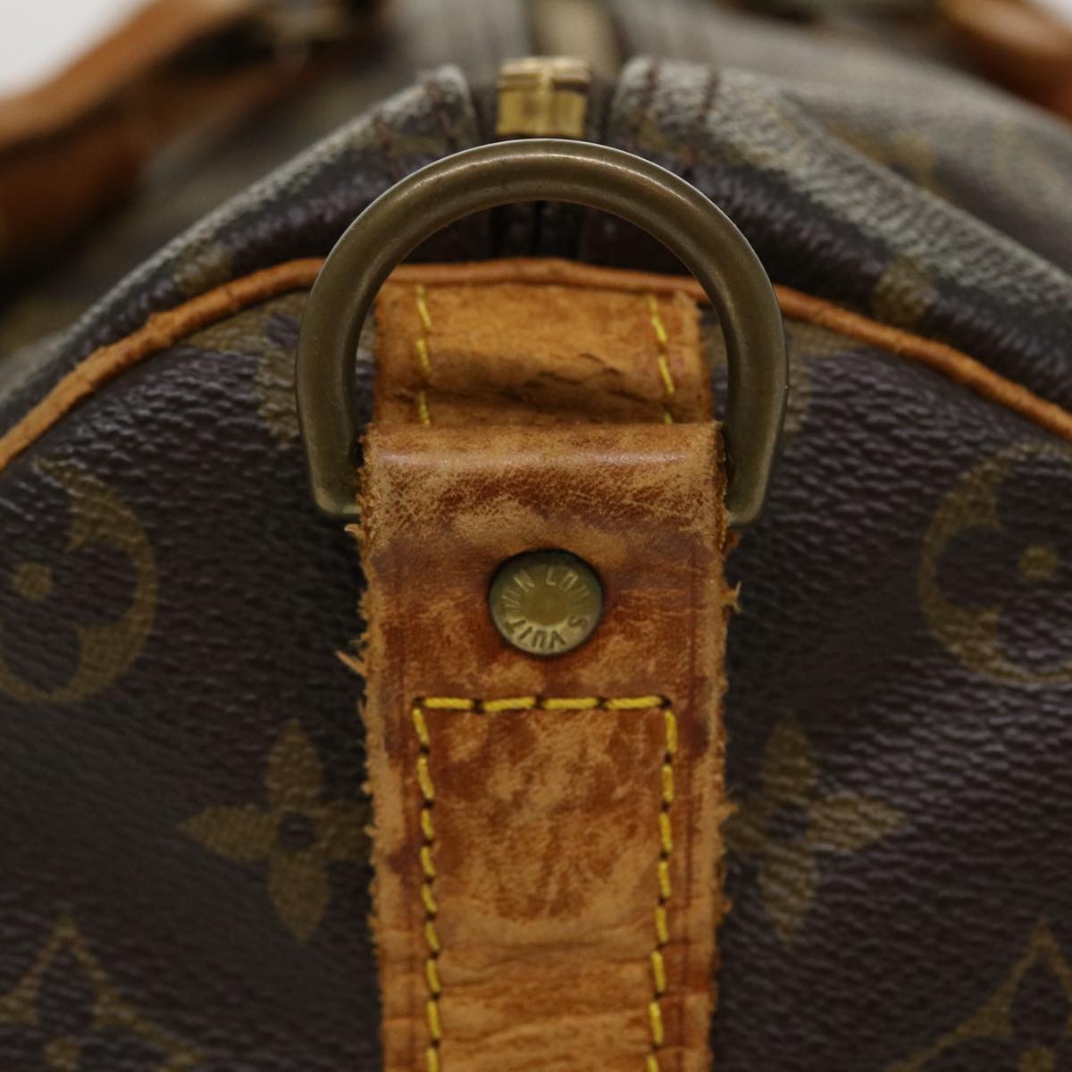 LOUIS VUITTON Monogram Keepall Bandouliere 50 Boston Bag M41416 LV 37474