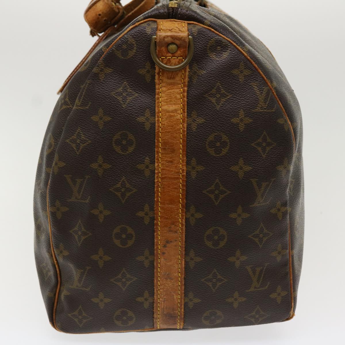 LOUIS VUITTON Monogram Keepall Bandouliere 50 Boston Bag M41416 LV 37474