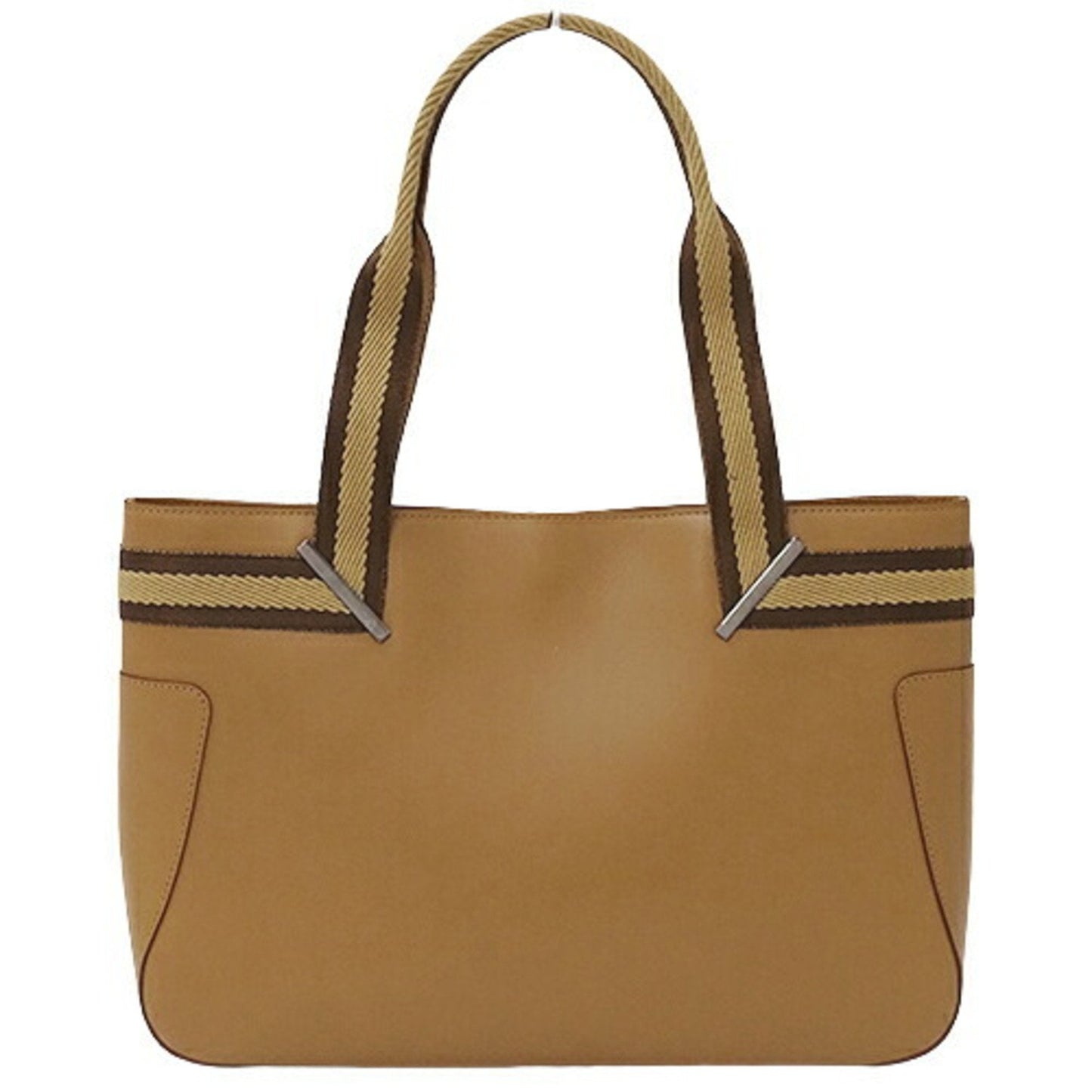 Gucci Web  Leather Tote Bag