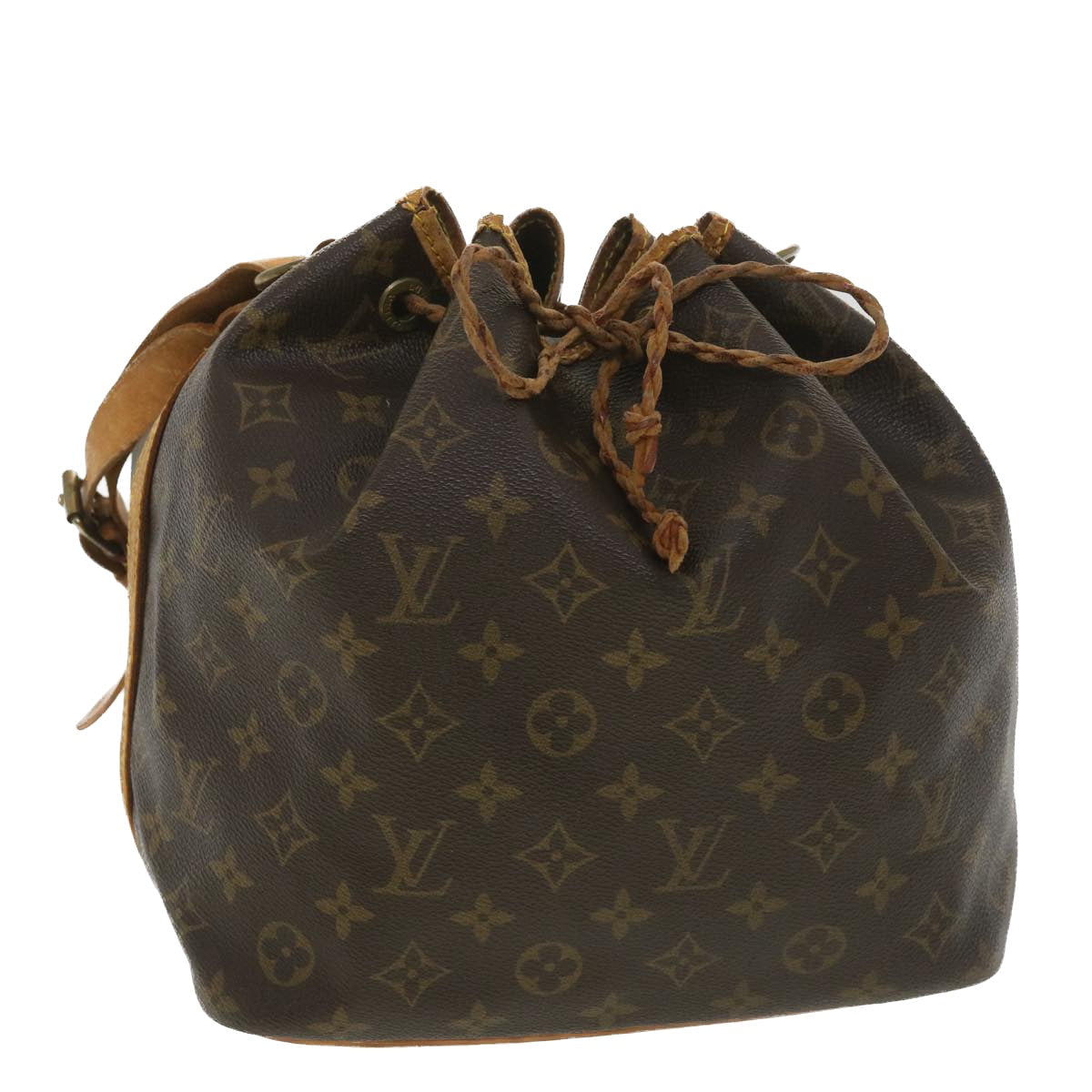 LOUIS VUITTON Monogram Petit Noe Shoulder Bag M42226 LV 37581