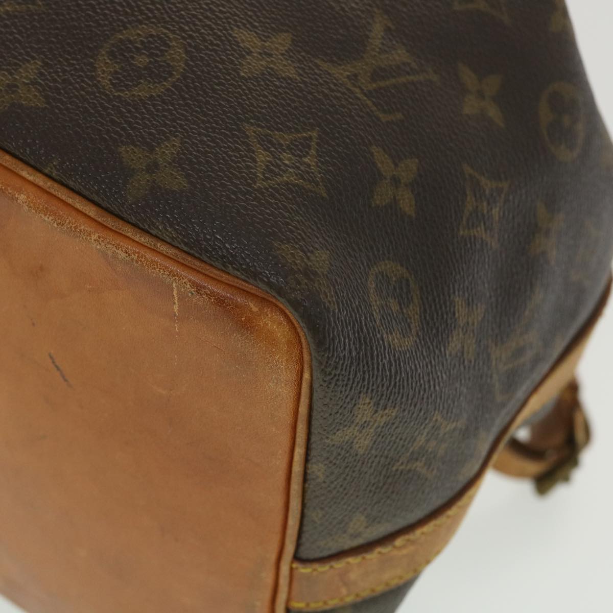LOUIS VUITTON Monogram Petit Noe Shoulder Bag M42226 LV 37581