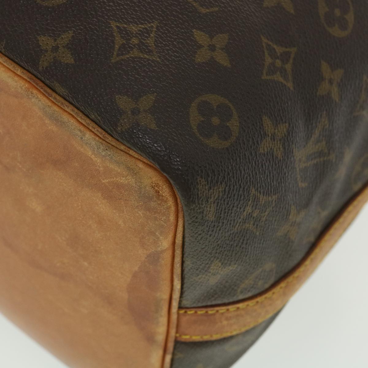 LOUIS VUITTON Monogram Petit Noe Shoulder Bag M42226 LV 37581