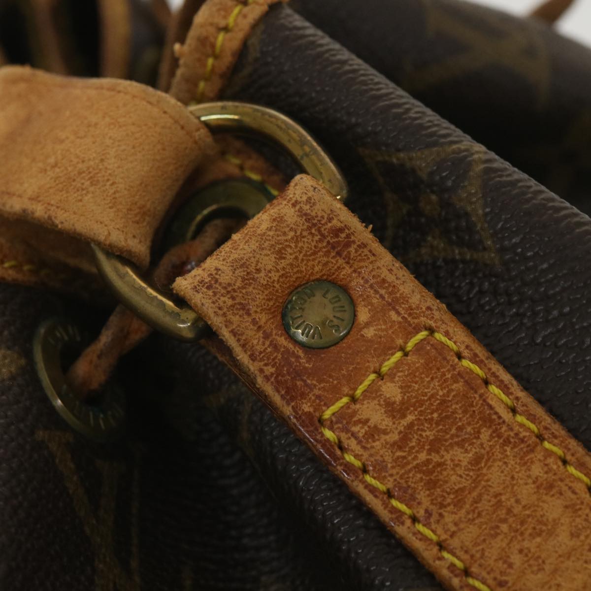 LOUIS VUITTON Monogram Petit Noe Shoulder Bag M42226 LV 37581