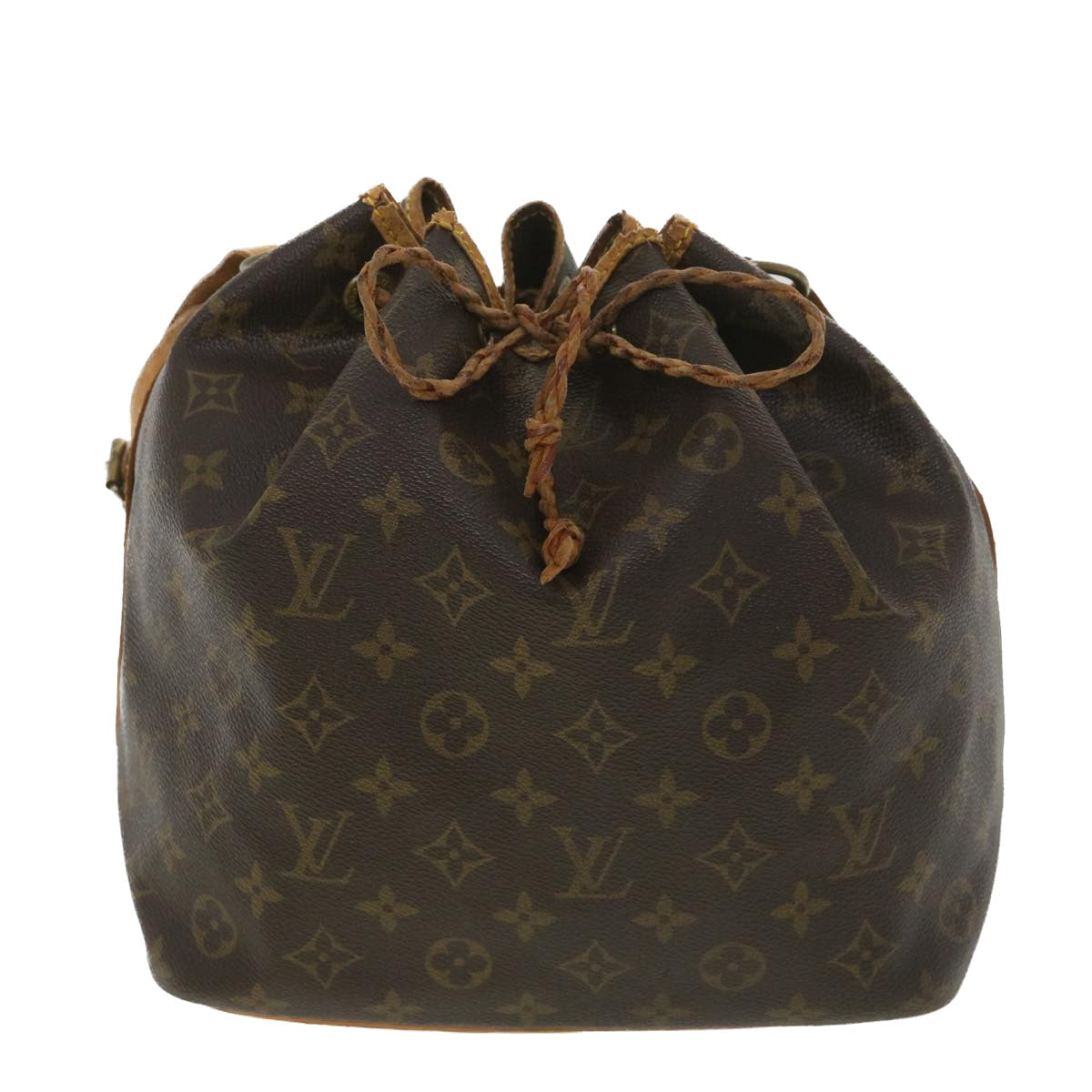 LOUIS VUITTON Monogram Petit Noe Shoulder Bag M42226 LV 37581