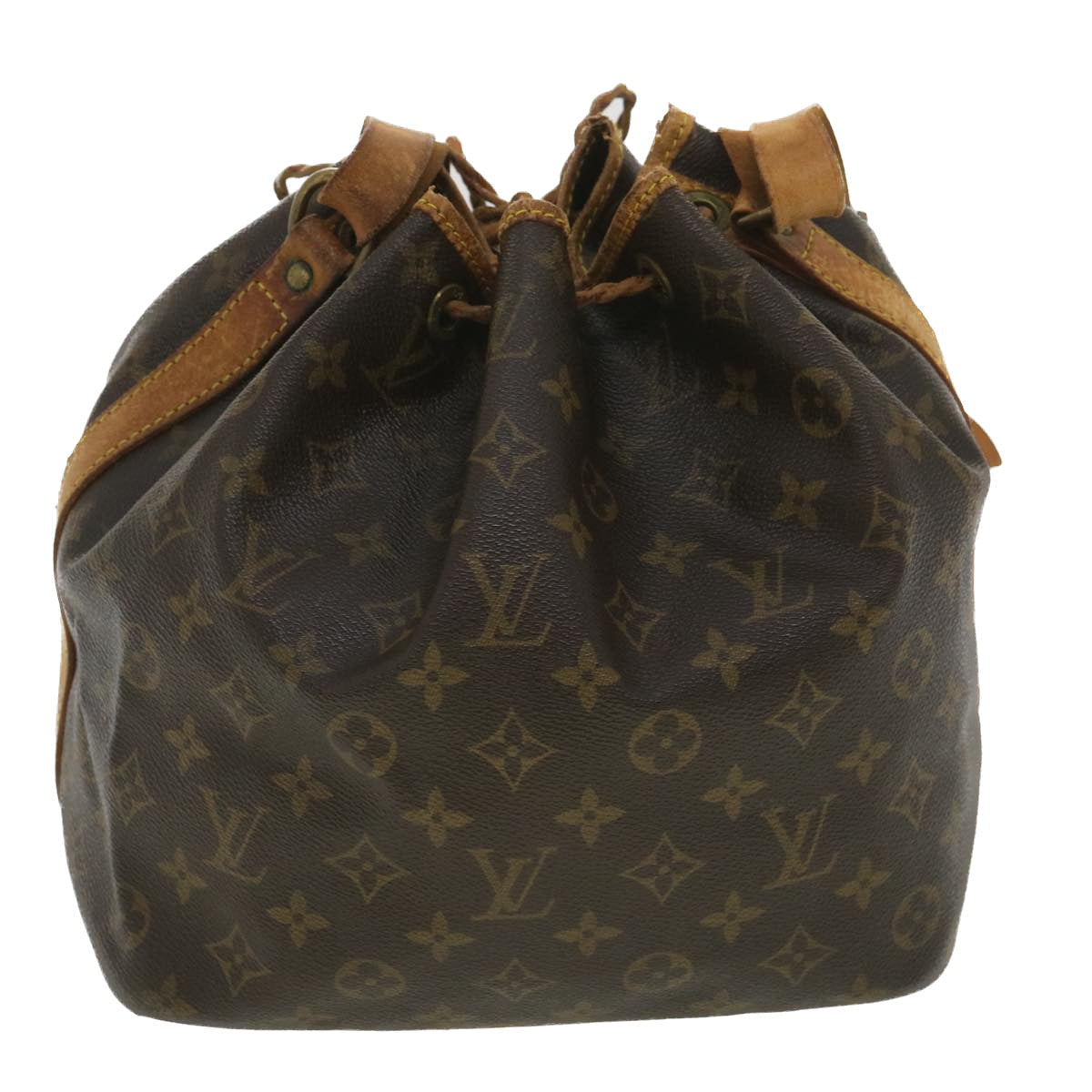 LOUIS VUITTON Monogram Petit Noe Shoulder Bag M42226 LV 37581