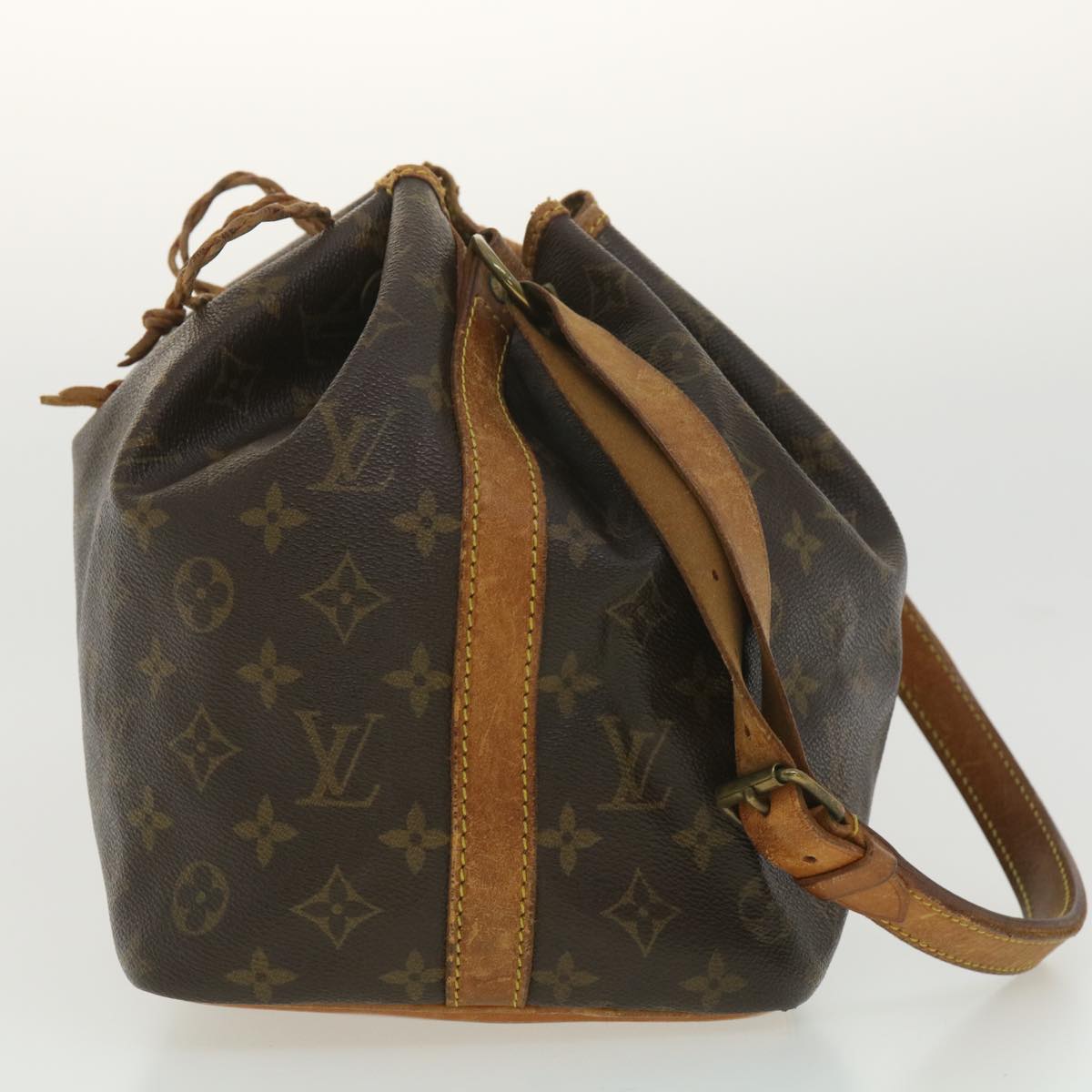 LOUIS VUITTON Monogram Petit Noe Shoulder Bag M42226 LV 37581