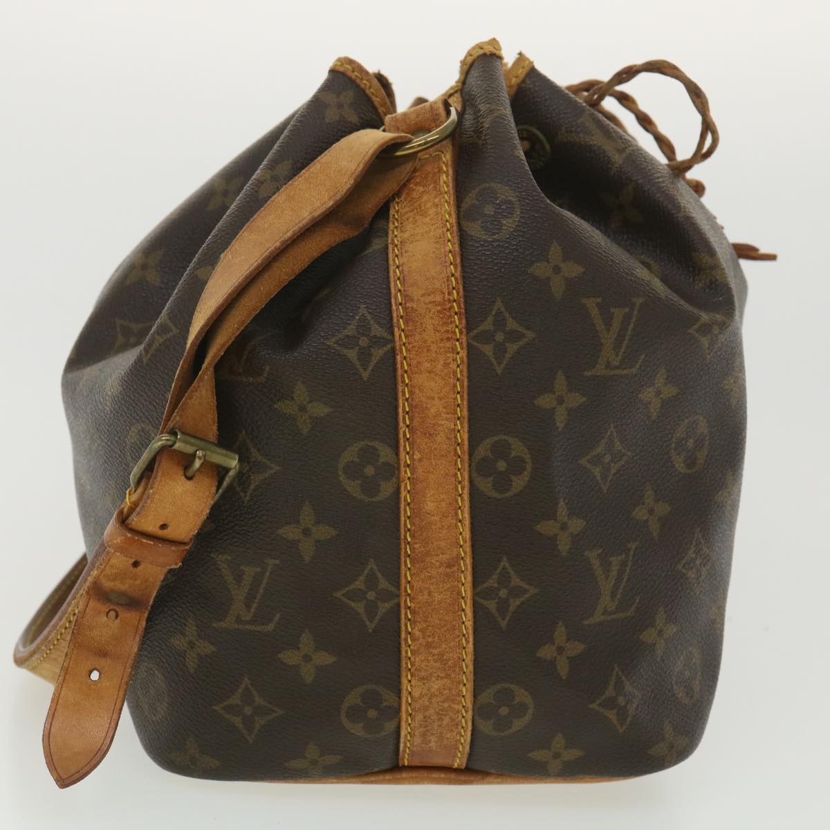 LOUIS VUITTON Monogram Petit Noe Shoulder Bag M42226 LV 37581