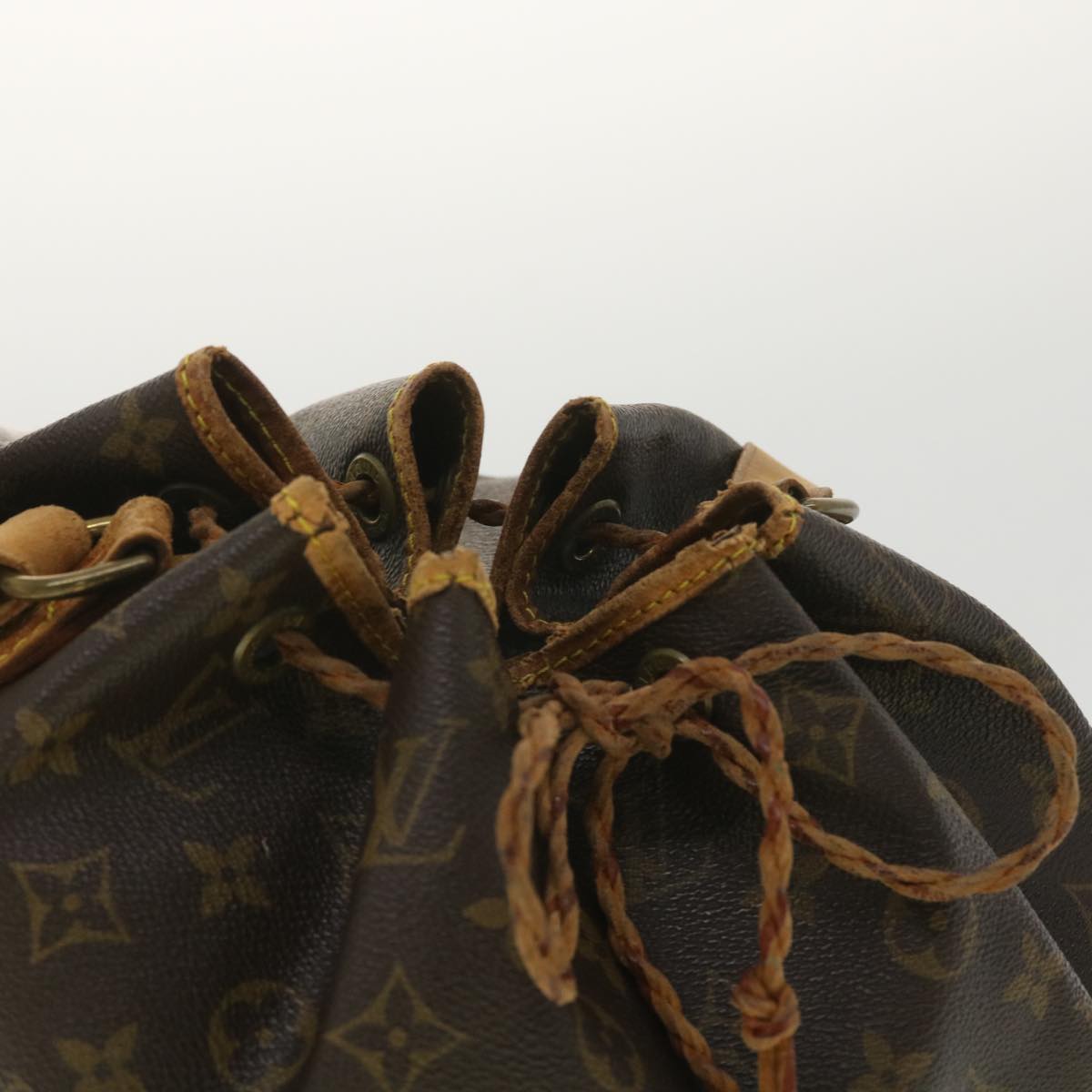 LOUIS VUITTON Monogram Petit Noe Shoulder Bag M42226 LV 37581