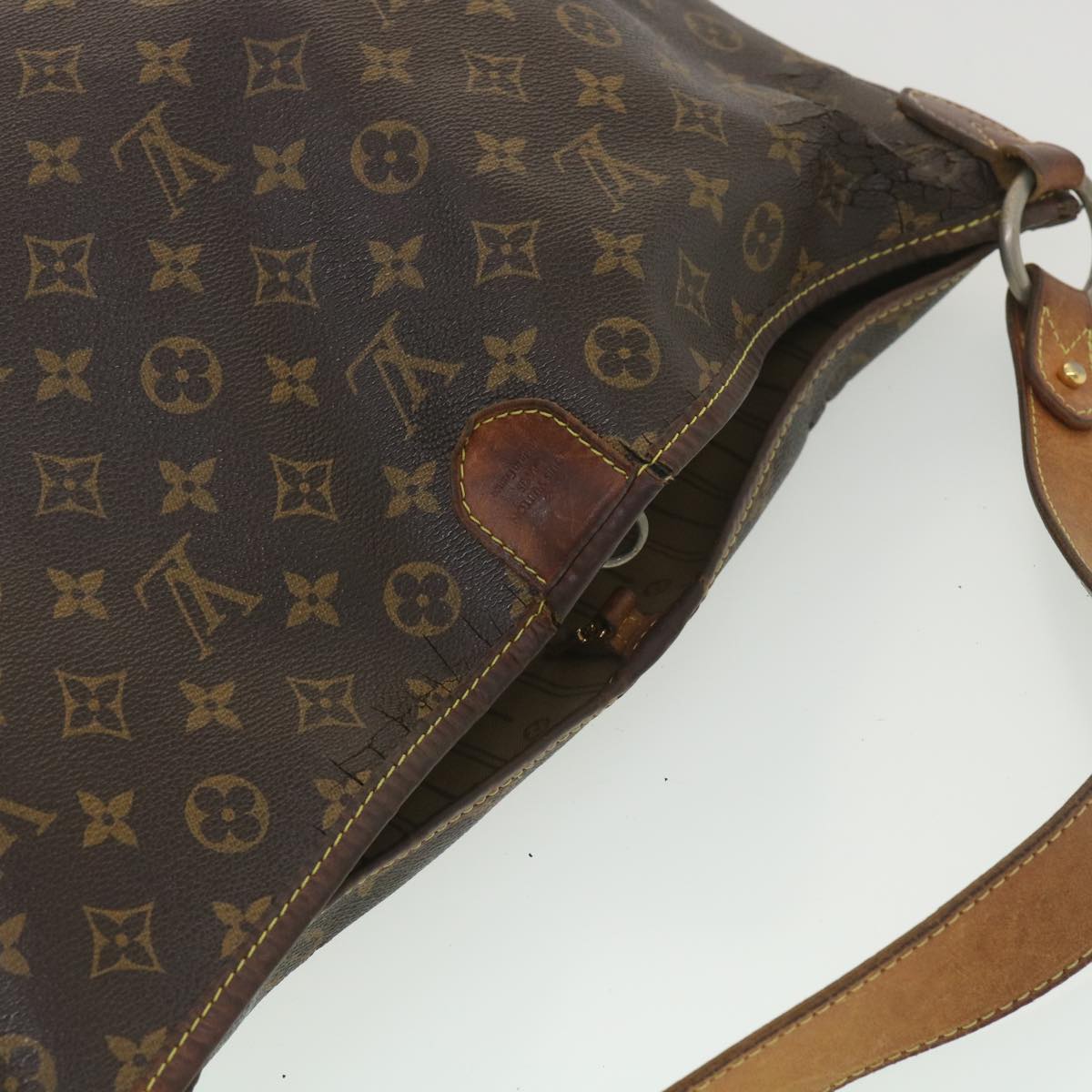 LOUIS VUITTON Monogram Delightful PM Shoulder Bag L577 LV 37585