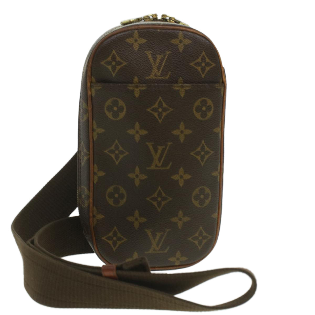LOUIS VUITTON Monogram Pochette Gange Shoulder Bag M51870 LV 37586