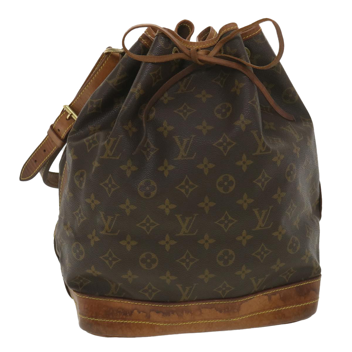 LOUIS VUITTON Monogram Noe Shoulder Bag M42224 LV 37592